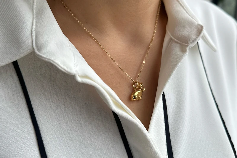 Coniglio Collana