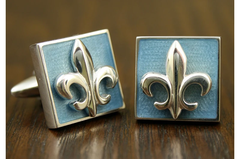 Fleur de lis Gemelli da polso