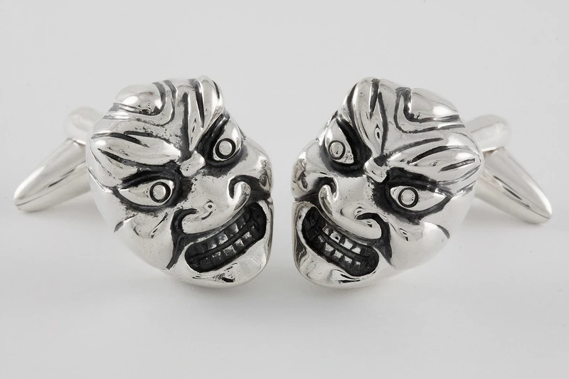 Maschera giapponese Gemelli da polso
