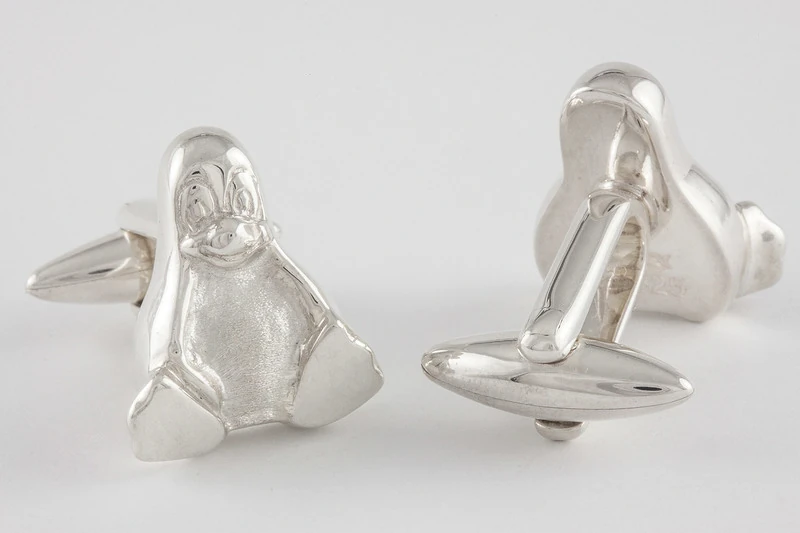 Pinguino tux Gemelli da polso